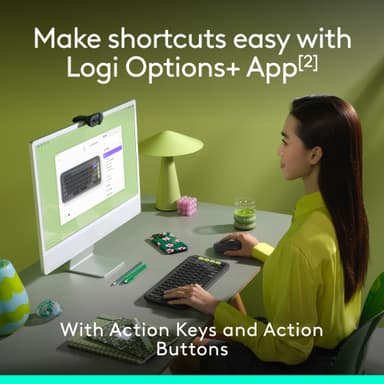 Logitech POP Icon näppäimstö ja hiiri (grafiitti)