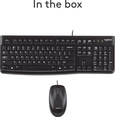 Logitech MK120 näppäimistö ja hiiri