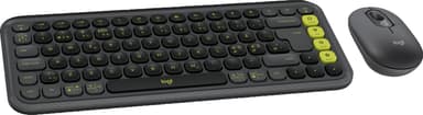 Logitech POP Icon näppäimstö ja hiiri (grafiitti)