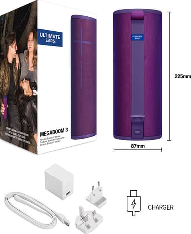 Ultimate Ears Megaboom 3 langaton kaiutin (violetti)