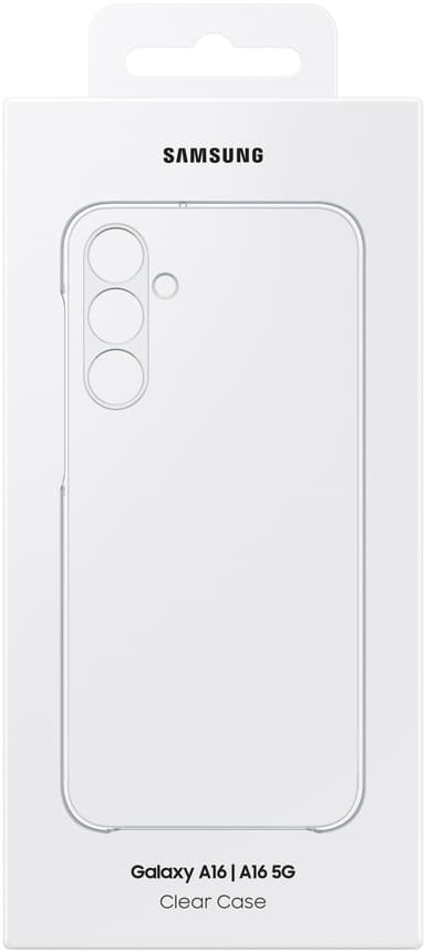 Samsung Galaxy A16 Clear suojakuori (läpinäkyvä)