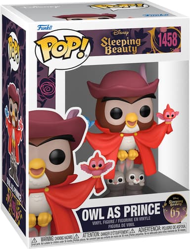 Funko Disney Sleeping Beauty toimintafiguuri (Owl As Prince)