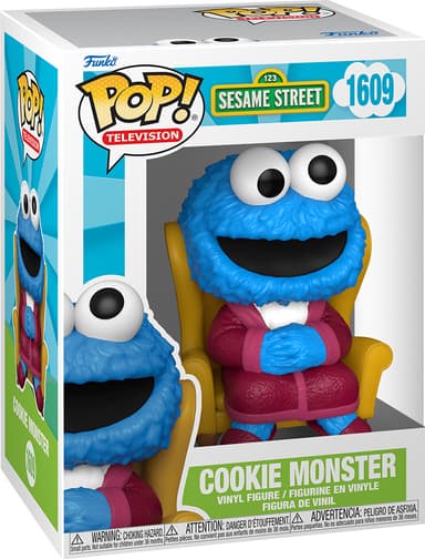 Funko Pop! Vinyl Sesame Street figuuri (Cookie Monster)