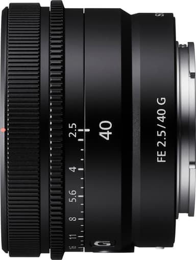 Sony FE 40 mm f/2,5 G objektiivi
