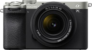 Sony Alpha 7C II peilitön järjestelmäkamera + 28-60 mm objektiivi