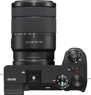 Sony Alpha 6700 peilitön järjestelmäkamera