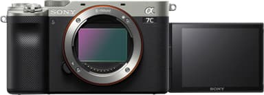 Sony Alpha 7C peilitön järjestelmäkamera + 28-60 mm objektiivi