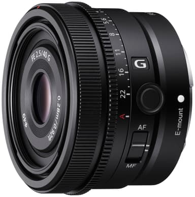 Sony FE 40 mm f/2,5 G objektiivi