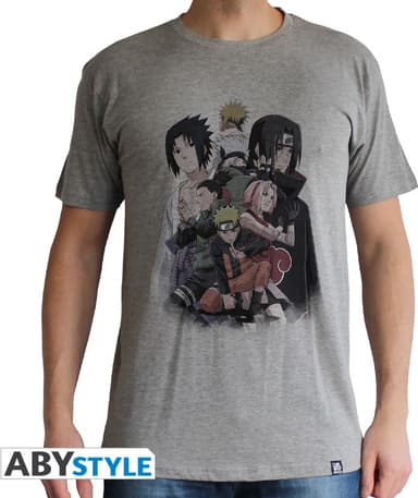 ABYStyle NARUTO SHIPPUDEN Group T-paita (L)