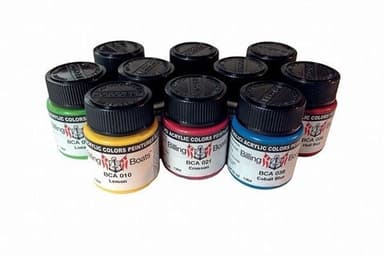 Akryylipohjainen maali Kirkkaanpunainen 22ml