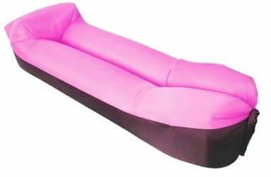 Aircouch - vaaleanpunainen/musta