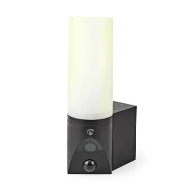 Nedis SmartLife Ulkokamera | Wi-Fi | Ympäristön valo | Full HD 1080p | IP65 | MicroSD (ei sisälly) / Onvif / Pilvipalvelutallennus (valinnainen) | 100 - 240 V AC | Liiketunnistimella | Yökuvaus | Musta