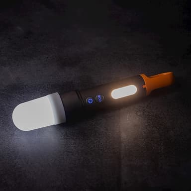 Forever Light TRAVELER - Ladattava LED-taskulamppu, jossa useita valotiloja, 1200mAh, USB-C