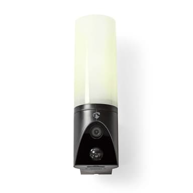 Nedis SmartLife Ulkokamera | Wi-Fi | Ympäristön valo | Full HD 1080p | IP65 | MicroSD (ei sisälly) / Onvif / Pilvipalvelutallennus (valinnainen) | 100 - 240 V AC | Liiketunnistimella | Yökuvaus | Musta