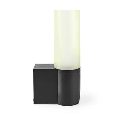 Nedis SmartLife Ulkokamera | Wi-Fi | Ympäristön valo | Full HD 1080p | IP65 | MicroSD (ei sisälly) / Onvif / Pilvipalvelutallennus (valinnainen) | 100 - 240 V AC | Liiketunnistimella | Yökuvaus | Musta
