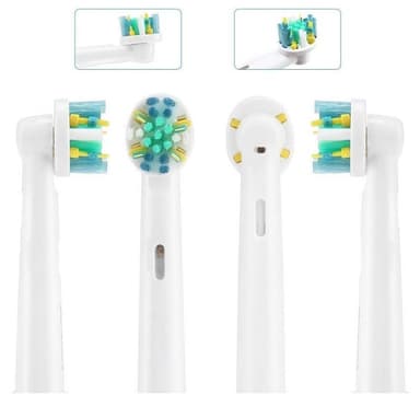 16-pack kompatibla tandborsthuvuden till Oral-B (EB-25A)