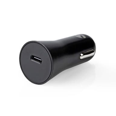 Nedis Autolaturi | 20 W | 1.67 / 2.22 / 3.0 A | Lähtöliitäntöjen määrä: 1 | Portin tyyppi: USB-C™ | Lightning 8-Pin (irrallinen) Kaapeli | 1.00 m | Automaattinen Jännitteen Valinta