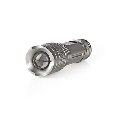 Nedis LED Taskulamppu | Paristokäyttöinen | 4.5 V DC | 5 W | 3x AAA/LR03 | Nimellisvaloteho: 330 lm | Valoalue: 200 m | Säteen kulma: 48 °