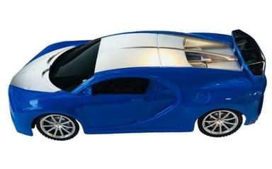 Pienoismalli RC-auto, sininen