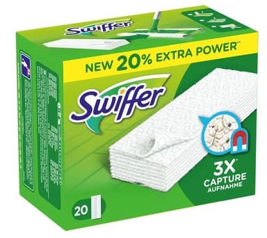Swiffer kuivapuhdistusliinat, 20-pakkaus, 20-pack