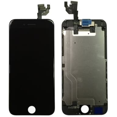 Täydellinen iPhone 6 Plus -näyttö ja osat, musta