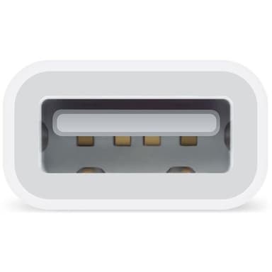 Apple Lightning - USB-kamerasovitin, valkoinen