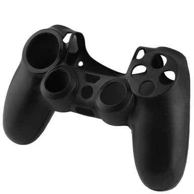 Silikonisuojus PS4-käsikonsolin ohjaimelle - musta
