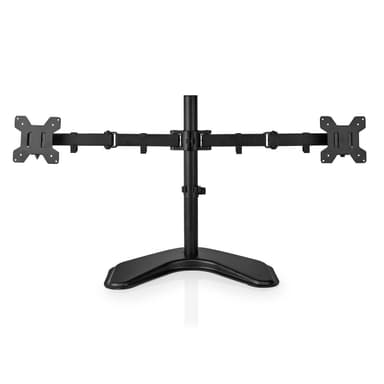Nedis Monitorin Pöytäteline | 2 Näyttöä | 15 - 32 "" | 75x75 / 100x100 | Täysin Säädettävä