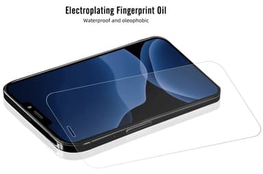 3-pack Mr Yes Täysin kattava karkaistu lasi näytönsuoja iPhone 12 Pro Maxille