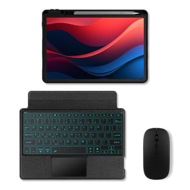 Lenovo Tab M11 Tabletti Nahkainen Bluetooth-näppäimistöllä