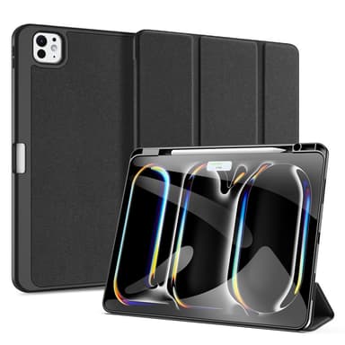 DUX DUCIS Domo iPad Pro 13 (2024) Kolminkertainen jalusta - Musta
