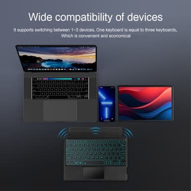 Lenovo Tab M11 Tabletti Nahkainen Bluetooth-näppäimistöllä