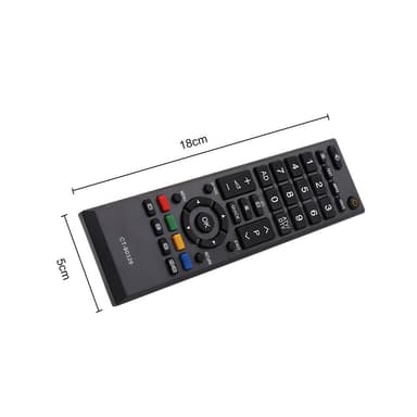TV-kaukosäätimen vaihto CT-90326 TOSHIBA 42RV635DB 40LV665DB 42AV635DB