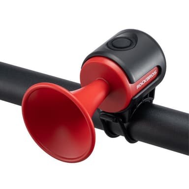 Electric Bike Bell Bell High Decibel polkupyörän ohjaustanko - Punainen