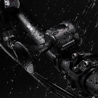 Electric Bike Bell Bell High Decibel polkupyörän ohjaustanko - Punainen