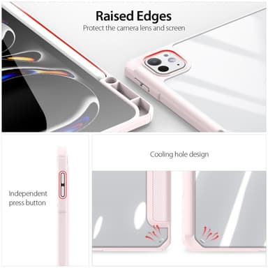 DUX DUCIS kolmitaitettava teline iPad Pro 13 (2024)