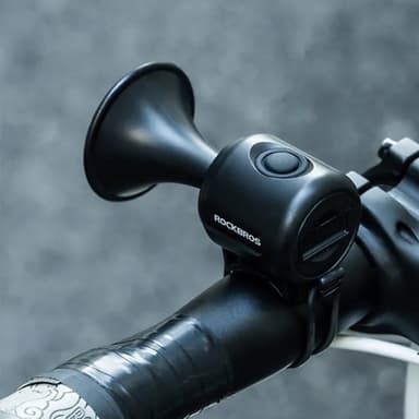 Electric Bike Bell Bell High Decibel polkupyörän ohjaustanko - Punainen