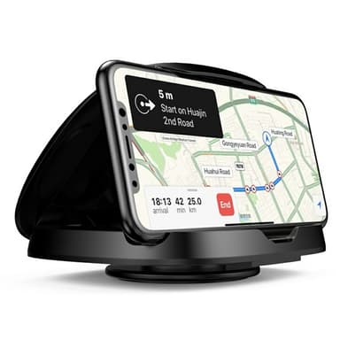360 astetta kääntyvä autoteline itsekiinnittyvä matkapuhelinteline