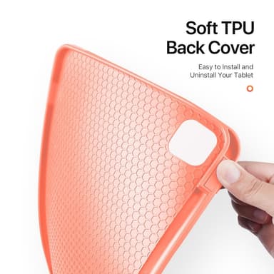 DUX DUCIS Domo iPad Pro 13 (2024) Kolminkertainen jalusta - Pink