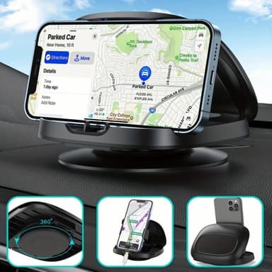 360 astetta kääntyvä autoteline itsekiinnittyvä matkapuhelinteline