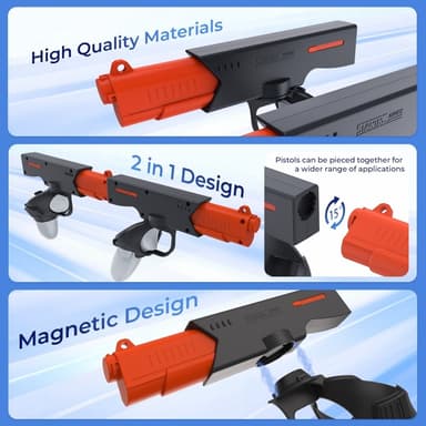 DEVASO For Meta Quest 3 VR Gaming Gun Shooting Game Kahva