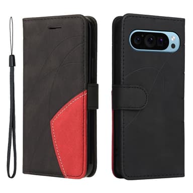 Google Pixel 9 / 9 Pro KT Series-1 Kahden Värin Kotelo Remmillä