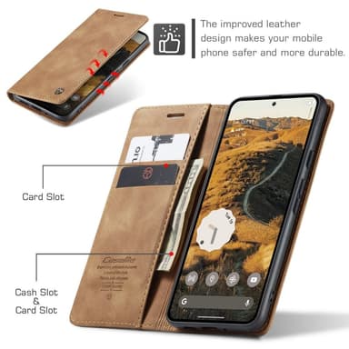 CASEME Google Pixel 9 Pro XL Kotelo Teline Puhelinkotelo