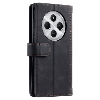 Xiaomi Redmi 14C Kuori Vetoketjutaskulla ja 9 Korttipaikalla