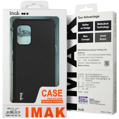 IMAK Google Pixel 9 Pro XL TPU Kotelo Ilmatyynykulmat Iskunkestävä Puhelimen Suojus - Musta