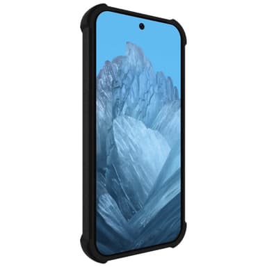 IMAK Google Pixel 9 Pro XL TPU Kotelo Ilmatyynykulmat Iskunkestävä Puhelimen Suojus - Musta