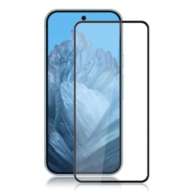 AMORUS Google Pixel 9 Pro XL Karkaistu Lasi Täysnäytön Suoja Silkkipainoreuna