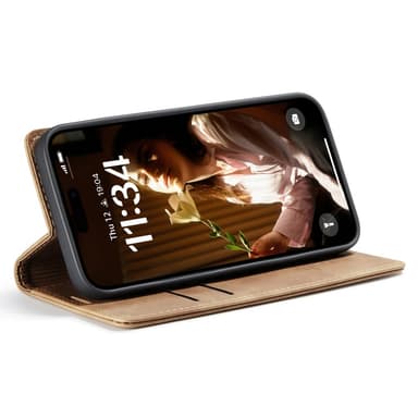 CASEME Retro lompakkokotelo iPhone 16