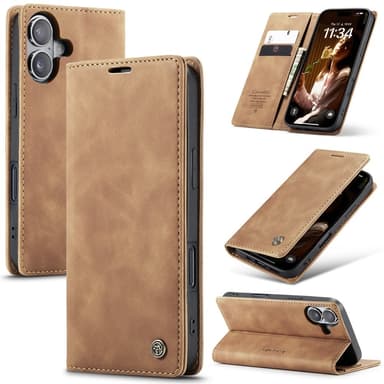 CASEME Retro lompakkokotelo iPhone 16