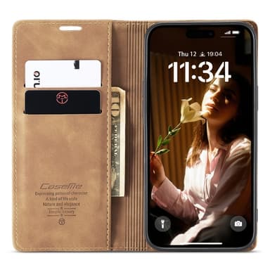 CASEME Retro lompakkokotelo iPhone 16